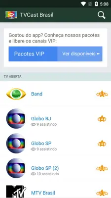 TVCast Brasil android App screenshot 0