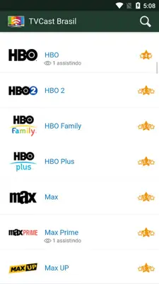 TVCast Brasil android App screenshot 2